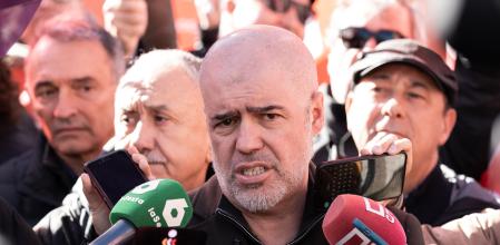 El secretario general de CCOO, Unai Sordo, en una imagen de archivo 