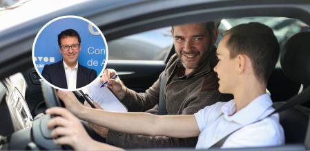 Sergio Olivera, secretario general de la Confederación Nacional de Autoescuelas, habla sobre la falta de profesores y examinadores