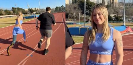 Ibai y Fiona en un momento del reto