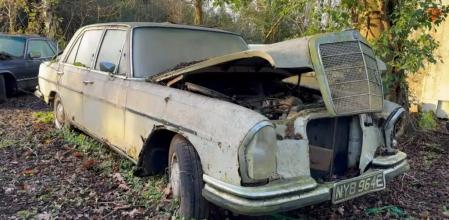 El bosque perdido en un rincón del Reino Unido que está lleno de coches de lujo abandonados