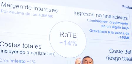 Cesar Gonzalez-Bueno, consejero delegado del Banc Sabadell