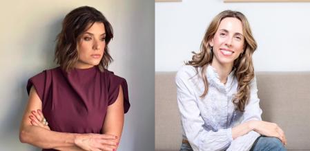 Nuria Coll y Elva Abril