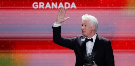 Richard Gere con su Goya Internacional