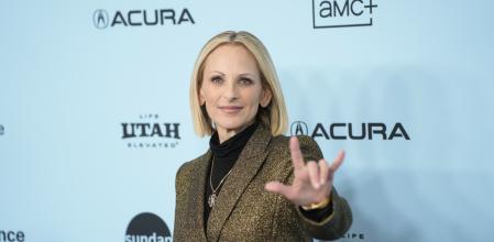 Marlee Matlin attends the premiere of 