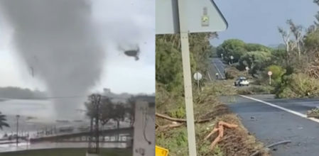 Según el programa 'Y Ahora Sonsoles', el tornado dejó a su paso calles intransitables, viviendas destrozadas y árboles arrancados de raíz