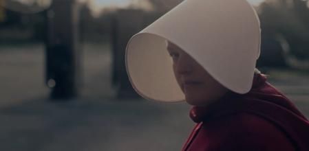 Elisabeth Moss, protagonista y productora de 'El cuento de la criada'.