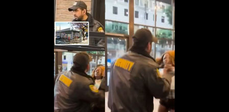 Guardia de seguridad abofetea a mujer en un Taco Bell&nbsp;