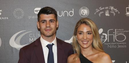 Alvaro Morata y Alice Campello