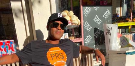 Patrick Kluivert en Amsterdam&nbsp;