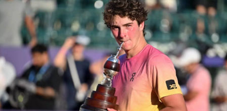 Joao Fonseca consigue su primer título ATP en el Argentina Open