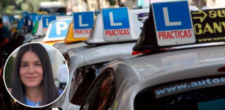 María García Ramajo es profesora de autoescuela en Coria, Cáceres