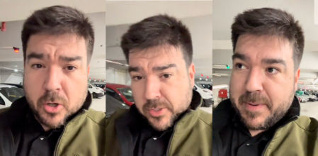 El tiktoker explicó lo que lo ocurrió en un restaurante el día de San Valentín