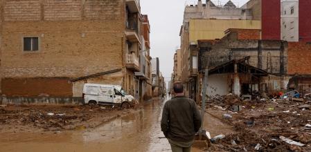 Imagen de Catarroja tras la dana .