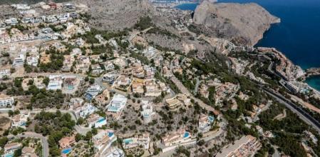 Imagen aérea de la urbanización Altea Hills.