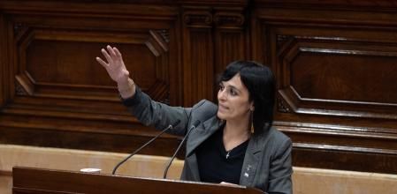 La portavoz del Grupo Mixto en el Parlamento de Cataluña y presidenta de Aliança Catalana, Sílvia Orriols 