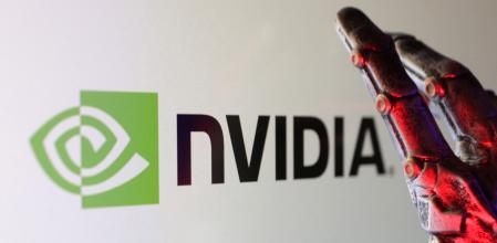 El logo de Nvidia, en una imagen promocional 