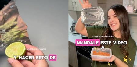 La experta alerta sobre la transmisión de aluminio a los alimentos ácidos y cítricos.