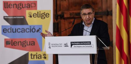 El conseller de Educación, Cultura, Universidades y Empleo de la Generalitat Valenciana, José Antonio Rovira,