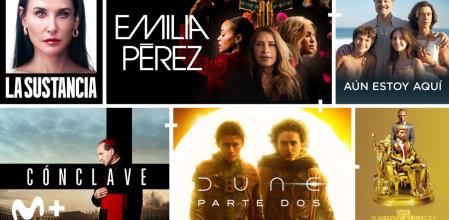 Movistar Plus+ tiene en su cartelera algunas de las películas nominadas a los Oscar 2025