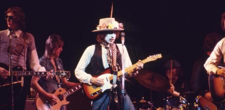 Fotograma del documental 'Rolling Thunder Revue: A Bob Dylan Story', de Martin Scorsese, en Netflix