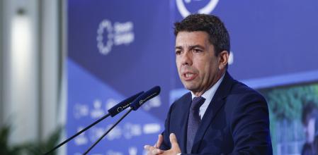 Carlos Mazón ayer en su conferencia en Nueva Economía Forum en Madrid&nbsp;