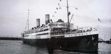 El navío italiano Principessa Mafalda en los años veinte del pasado siglo