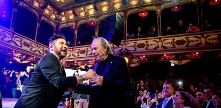 El homenaje a Manuel Serrat en la Paloma
