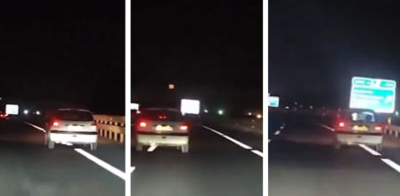 El conductor que iba zigzagueando con su coche por la A-2 fue avistado por los Mossos d'Esquadra en la comarca del Pla de l'Urgell&nbsp;