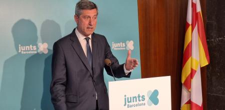 El presidente del grupo de Junts en el Ayuntamiento de Barcelona, Jordi Martñi Galbis&nbsp;