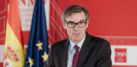 El presidente de la CNMV, Carlos San Basilio, este miércoles en Madrid&nbsp;