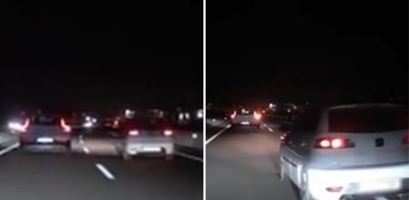 La peligrosa maniobra de un Seat Ibiza que intenta cambiar de carril en una carretera de Tona: “Estaba esquivando a una hormiga”