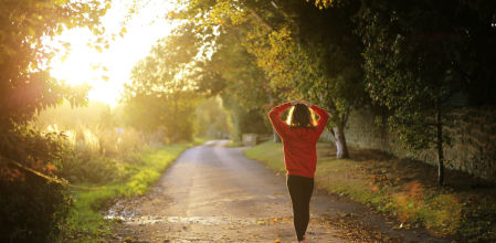 Colour walk, caminar centrándose en los colores
