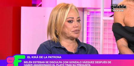 Belén Esteban se rompe en directo tras salir a la luz el nuevo comunicado de Jesulín de Ubrique y María José Campanario