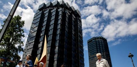 FOTO ALEX GARCIA SEDE DE CRITERIA CAIXA BANK EN LA AVINGUDA DIAGONAL DE BARCELONA 2024/06/12