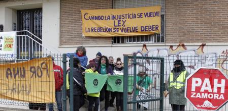 Imagen de archivo de una protesta de la Plataforma de Afectados por la Hipoteca (PAH)