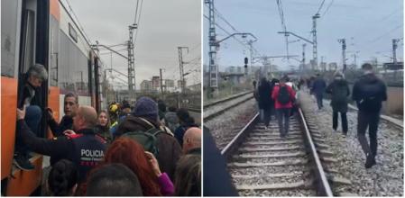 Otra avería de Adif vuelve a llevar a la quiebra el servicio de Rodalies