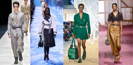 La nueva moda de los cinturones en la pasarela