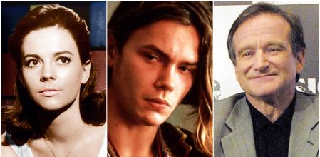 Natalie Wood, River Phoenix y Robin Williams