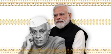 modi-nehru