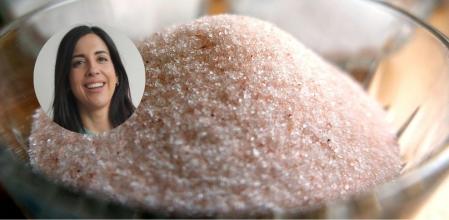 La nutricionista Laura Salud aclara las diferencias entre la sal convencional y la sal del Himalaya.