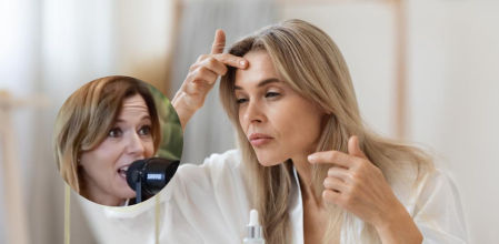 Una joven cuidando de su piel&nbsp;