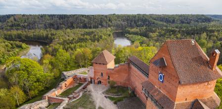Castillo de Turaida en Sigulda