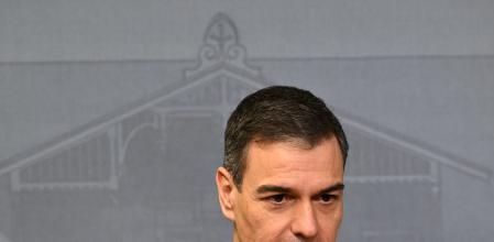 Sánchez, ayer en Helsinki