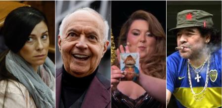 Rosa Peral, José Luis Moreno, Lalachus y Maradona