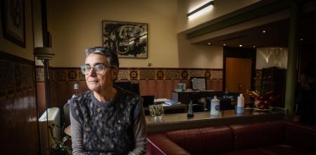 Olga Pané, fotografiada este jueves en su despacho en la sede del Departament de Salut, en Barcelona