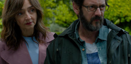 Maria de Mereidos y Manolo solo en 'Una quinta portuguesa'