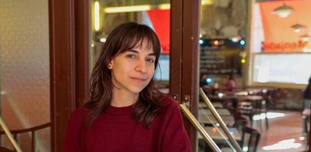 Roser Vilajosana, autora de la obra 'L3 Fontana', en la Sala Beckett&nbsp;