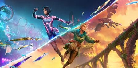 Las dos protagonistas de Split Fiction, la nueva aventura cooperativa de Hazelight