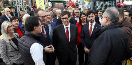 Salvador Illa ha inaugurado la Fira de Sant Josep de Mollerussa.