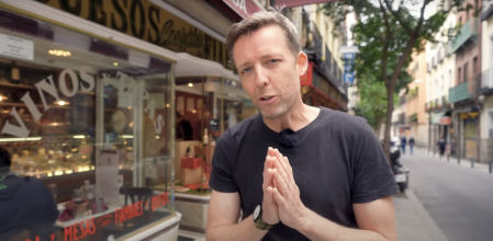 James Blick en su canal de YouTube